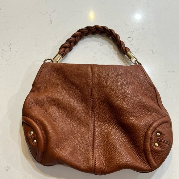 Bebe brown leather hobo purse. - Picture 2 of 4